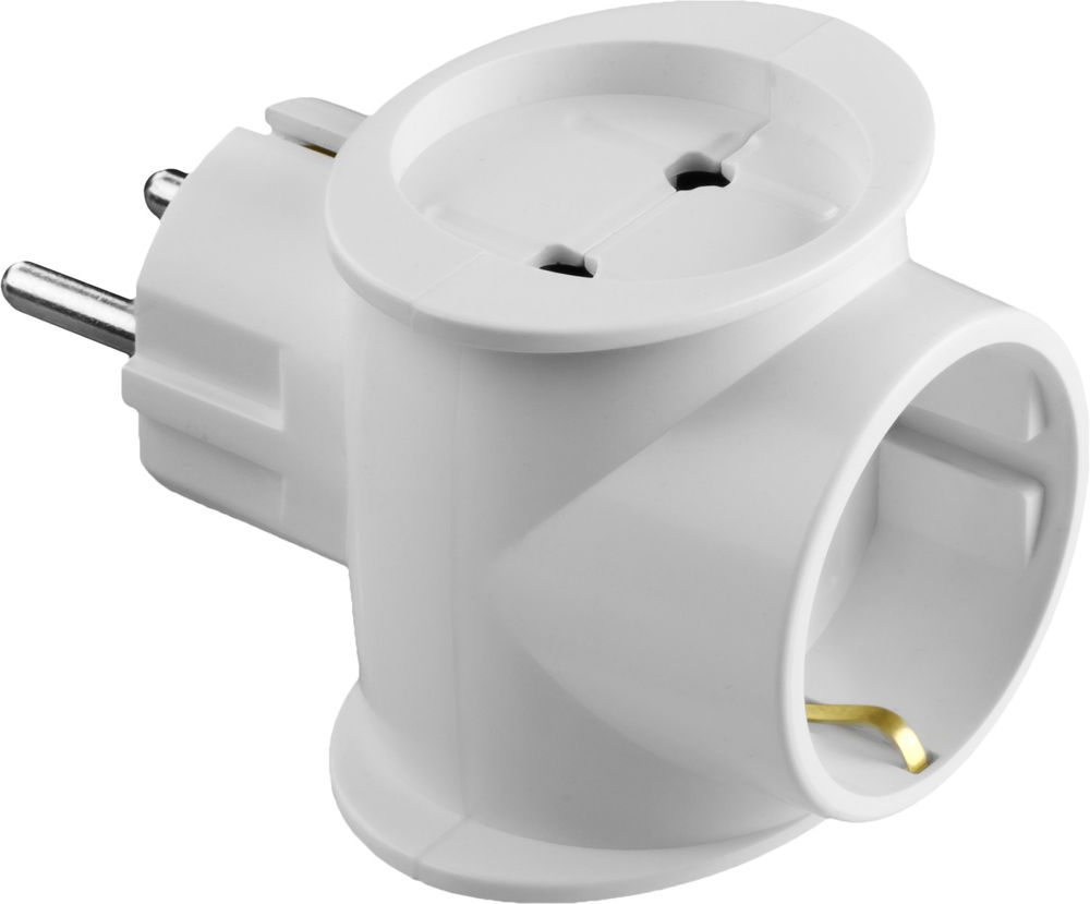 Сетевой разветвитель 3 гнезда СИБИН 55098-3