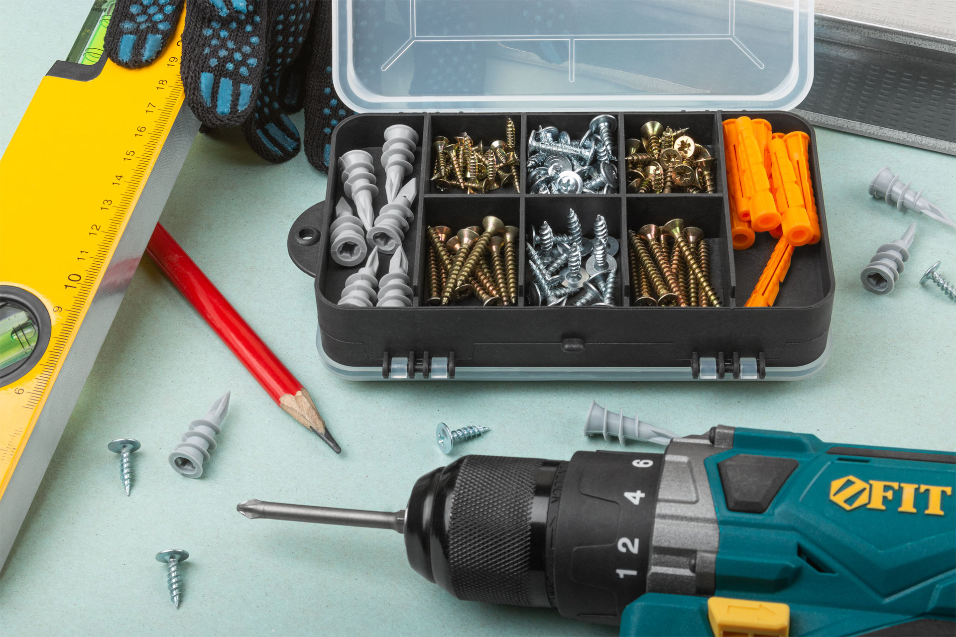 Набор крепежа универсальный 278 шт.