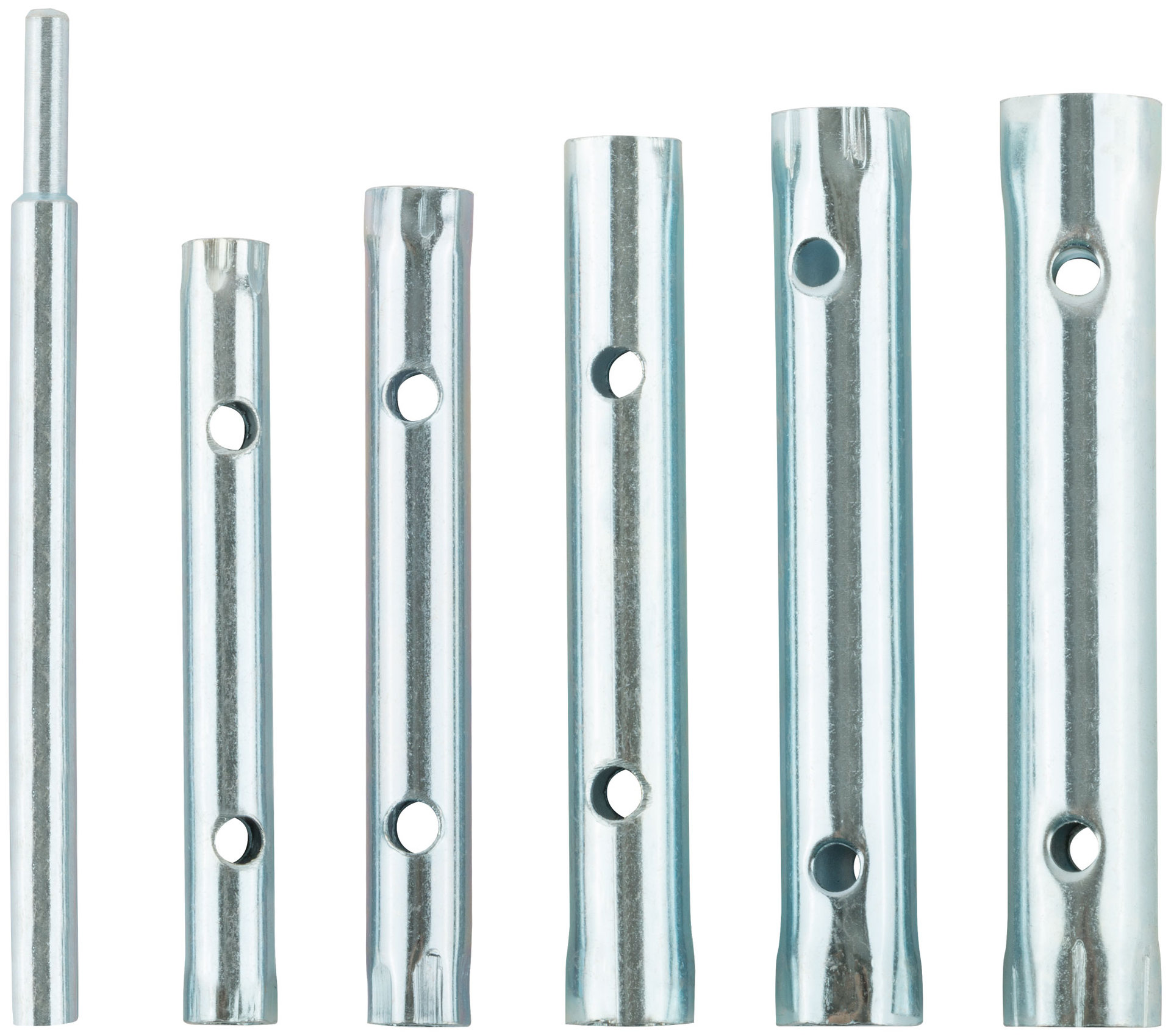 Ключи трубчатые, набор 6 шт. ( 8-17 мм ) (63736)