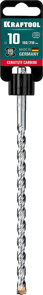 Бур 10 х 210 мм SDS-plus Cerazit Carbide KRAFTOOL 29320-210-10