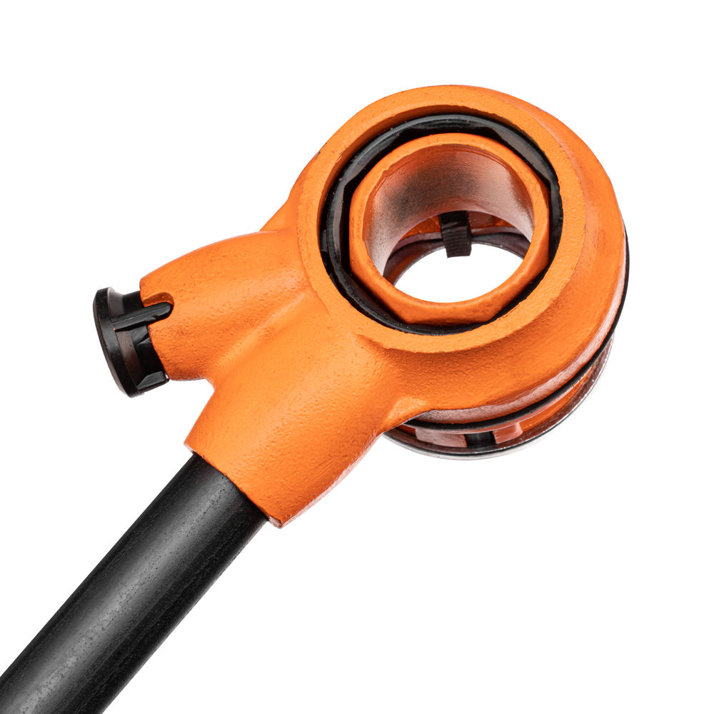 Набор клуппов 1/4-3/8-1/2-3/4-1-1.25, плашкодержатель с трещоткой, 9 предметов Sparta