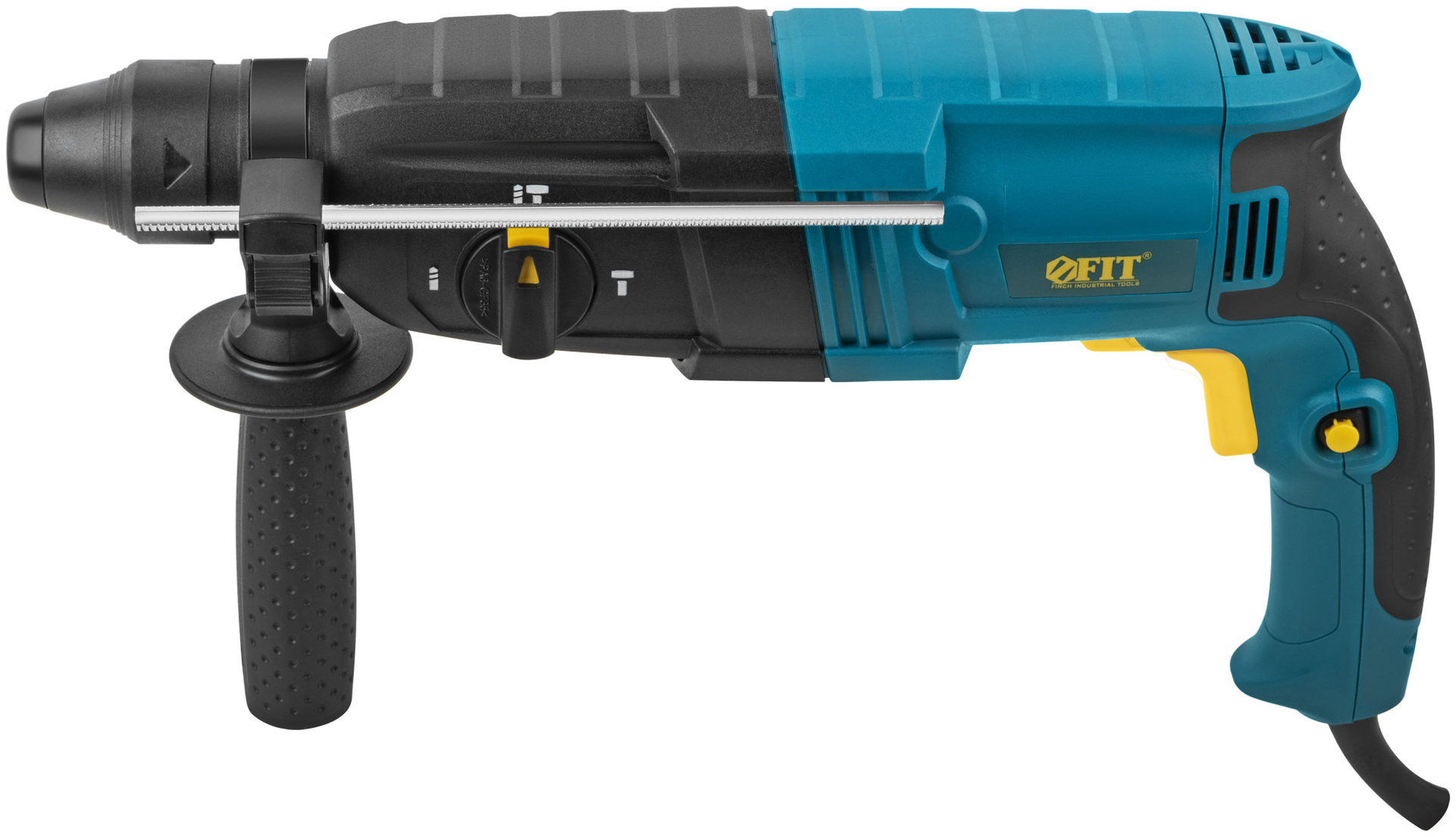 Перфоратор монтажный 900 Вт; 0-1150 об/мин; 0-5100 уд/мин; 3,3 Дж; 3 реж.; SDS-PLUS; реверс; 3,3 кг; кейс (80109)