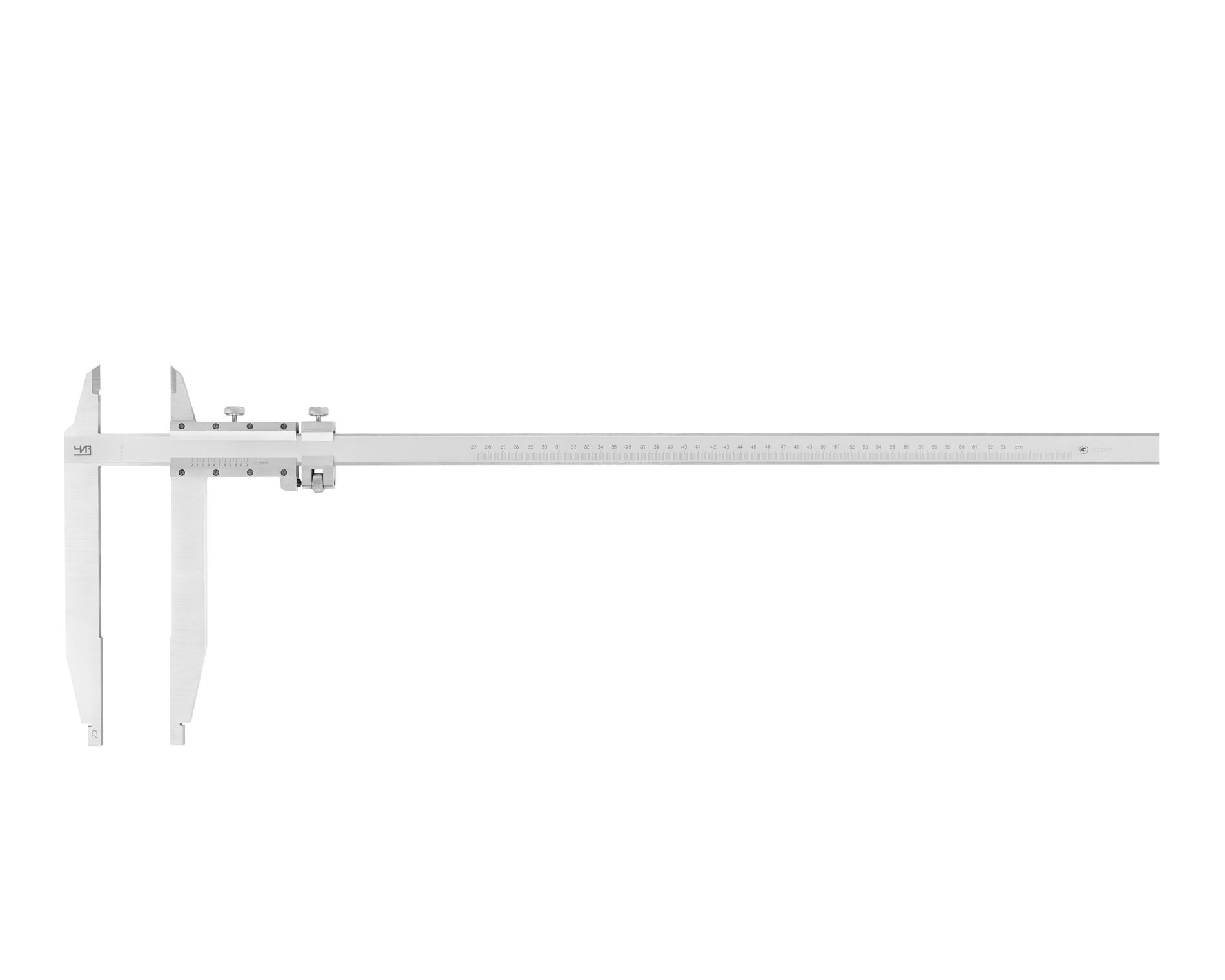 Штангенциркуль ШЦ-2- 630 0,05 губ. 200мм (250-630) ЧИЗ