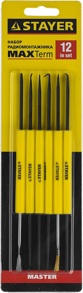 Набор радиомонтажника 12 в 1 MAXTerm STAYER 55338-H12