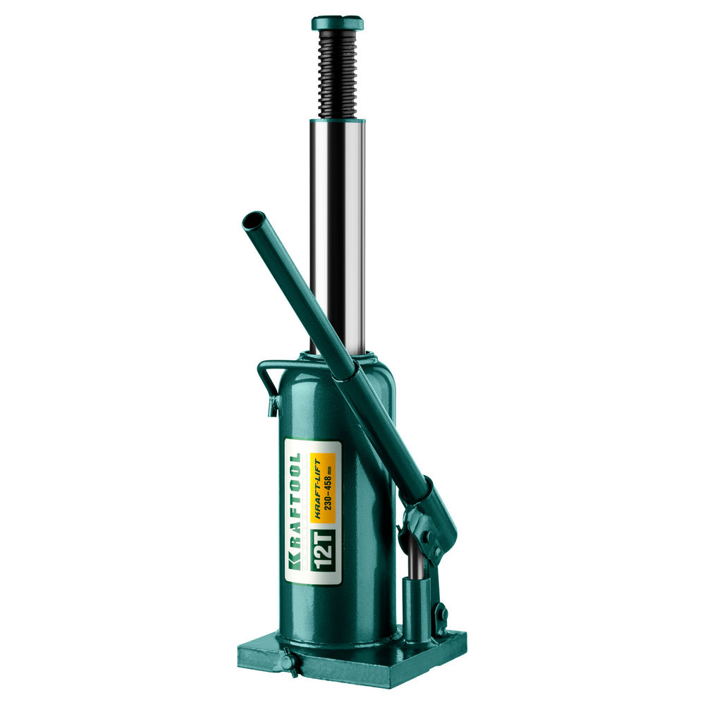 Домкрат бутылочный гидравлический 12 т, 230 - 460 мм KRAFT-LIFT KRAFTOOL 43462-12