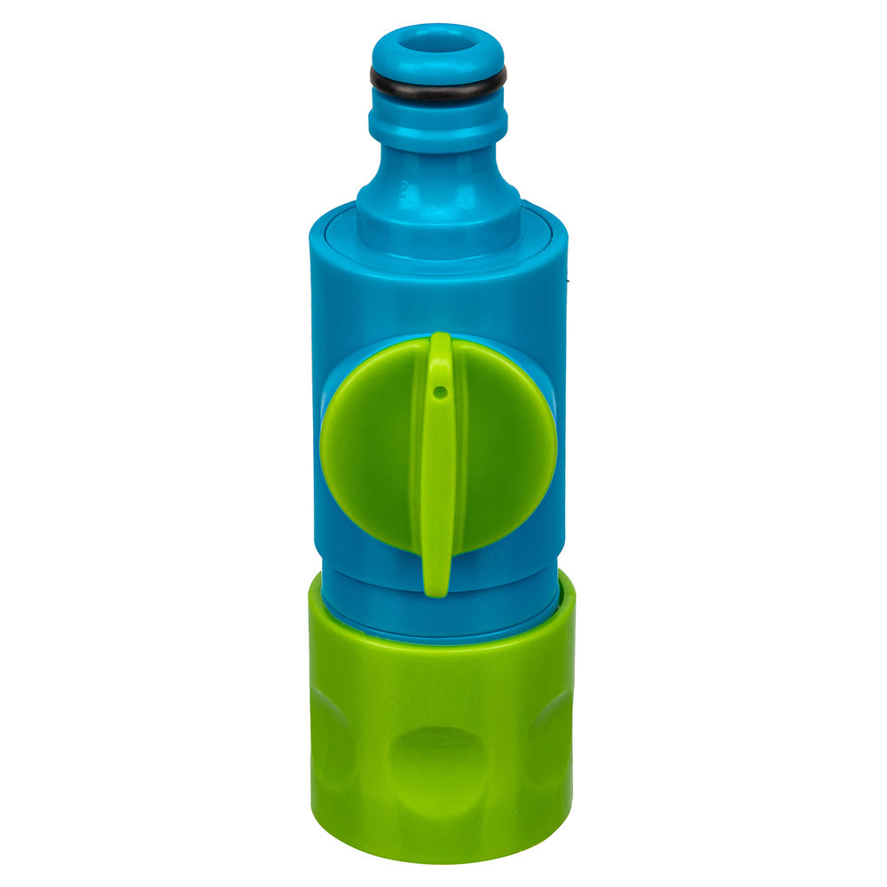 Соединитель штуцерный, с переключателем, Palisad Luxe (65782)