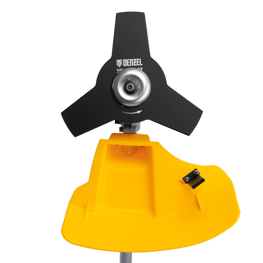 Триммер электрический TE-1200, 1200 Вт, 380 мм, катушка + диск, разборная штанга Denzel (96611)