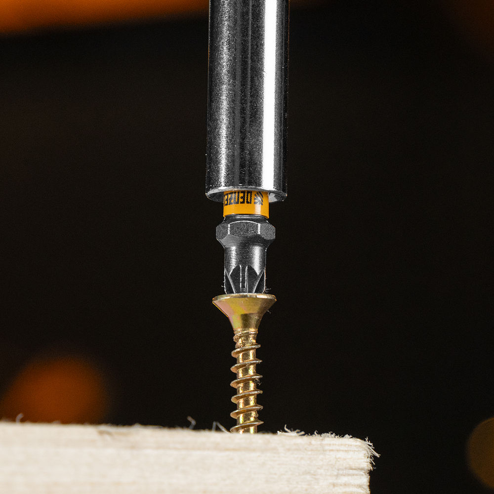 Бита PZ1х25, сталь S2, шестигранный профиль, 10 шт. Е 6,3 Denzel (11653)