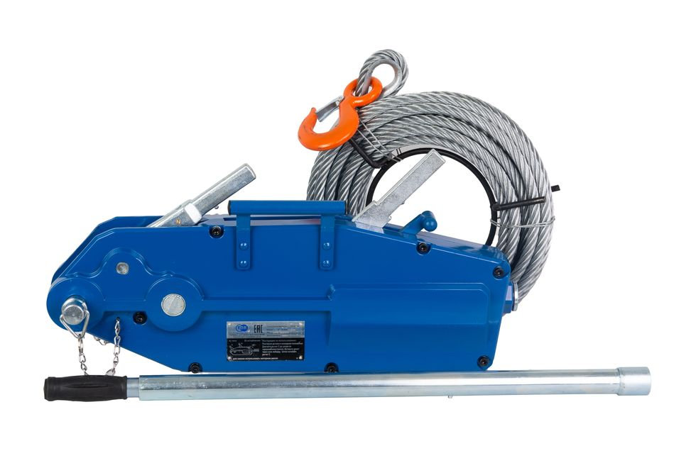 Лебедка рычажная тросовая TOR МТМ 3200 3,2 т L=20м (11232)