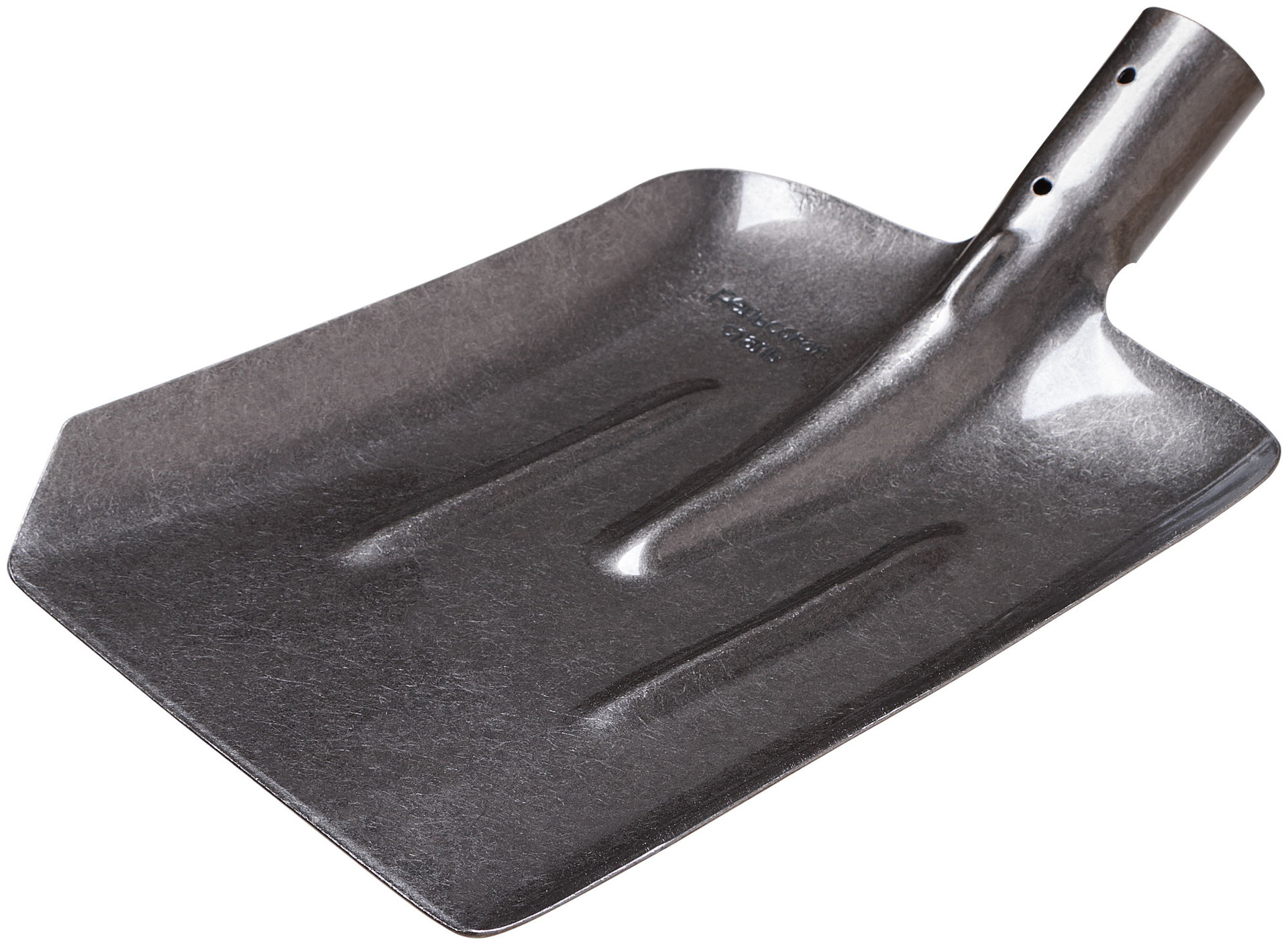 Лопата совковая без черенка, рельсовая сталь 235х350 мм (77196)