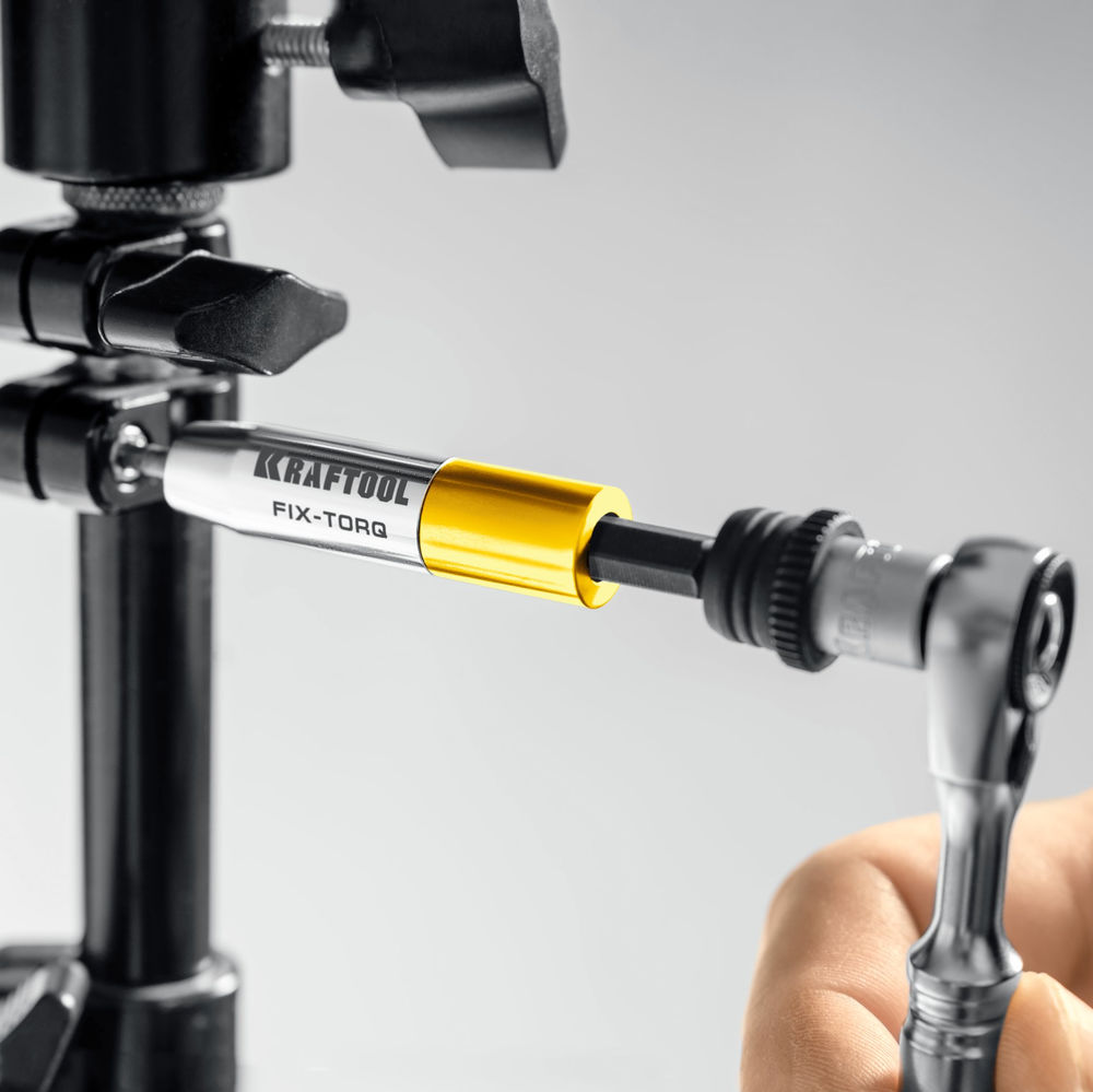 Динамометрический адаптер для бит FIX-TORQ, 2.0 Нм KRAFTOOL 64035-2.0