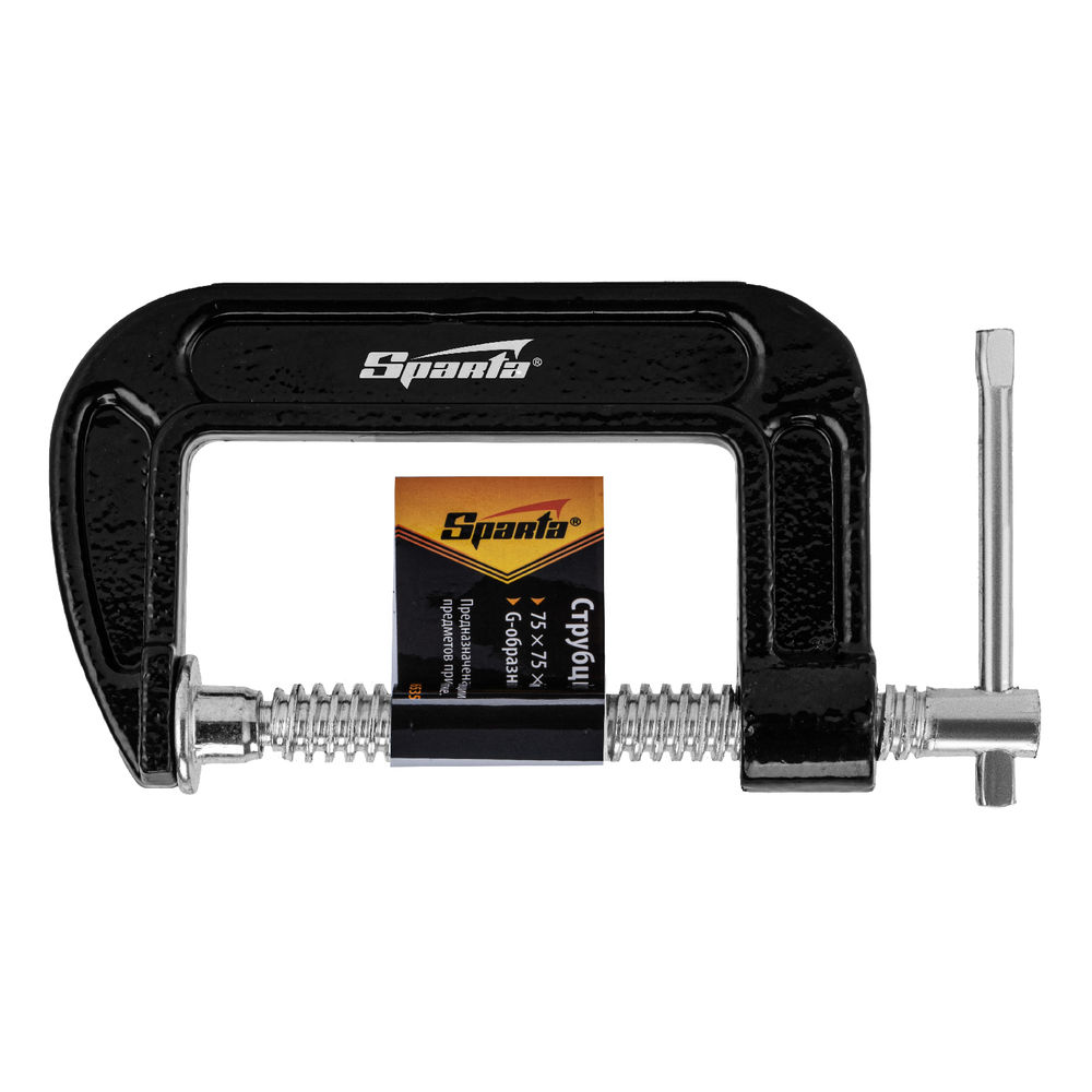 Струбцина G-образная, 75 мм Sparta (206535)