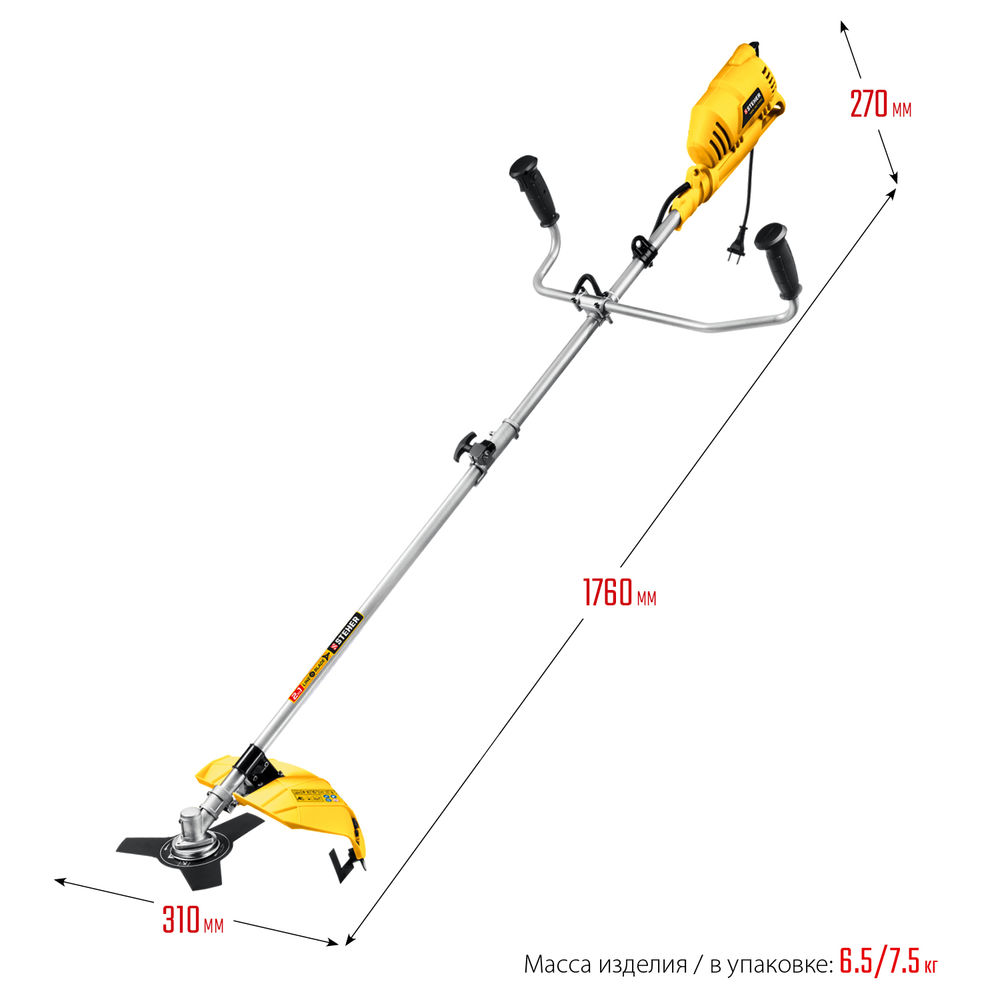 Коса сетевая ш/с 42 см STEHER 1700 Вт SEB-42-1700  