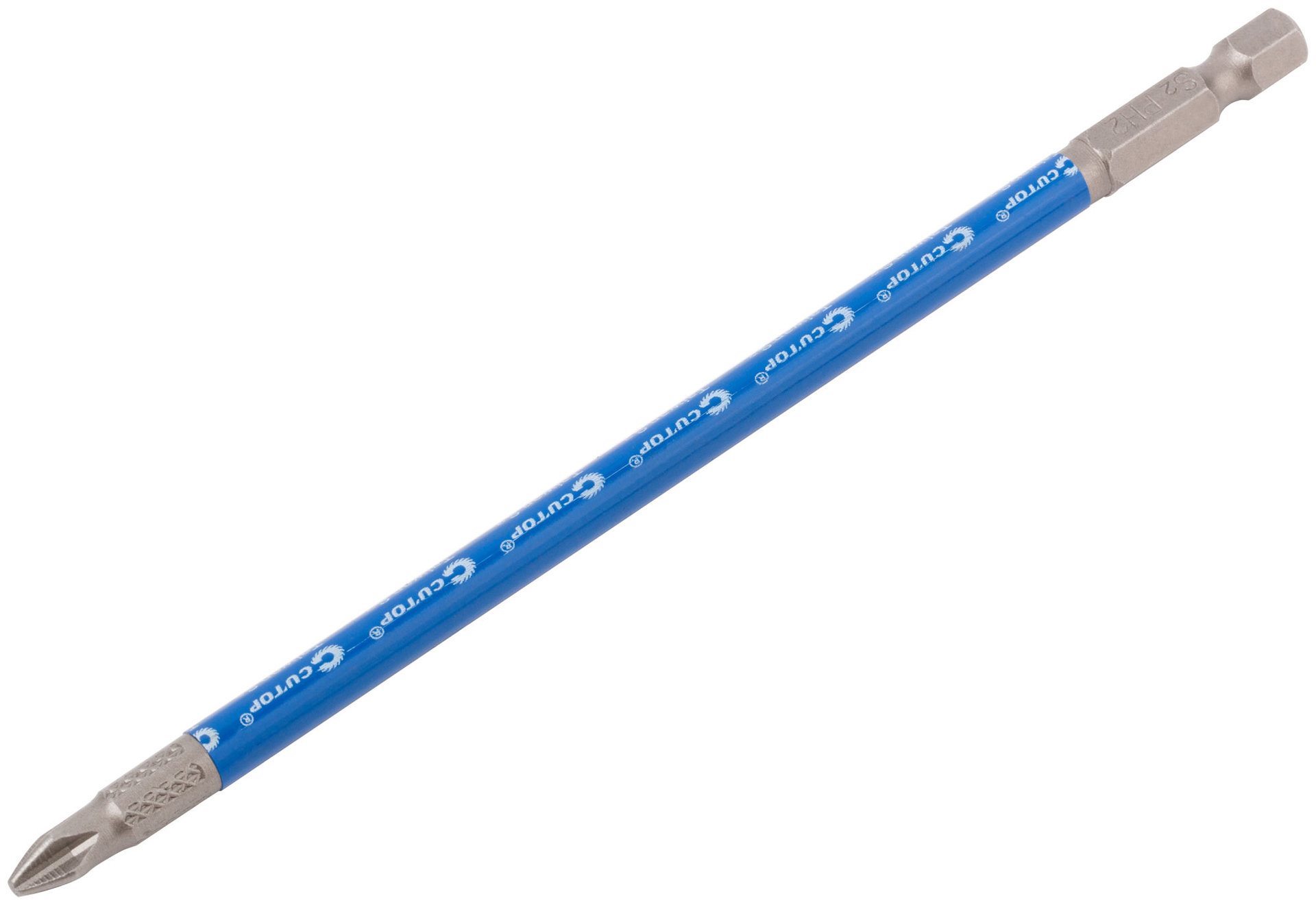 Биты стальные, 10 шт., CUTOP Profi, PH2, 150 мм (83-329)