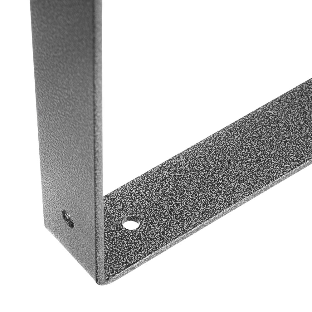Кронштейн декоративный, 240 х 290 х 30 х 3.5 мм, темно-серый Сибртех (94063)