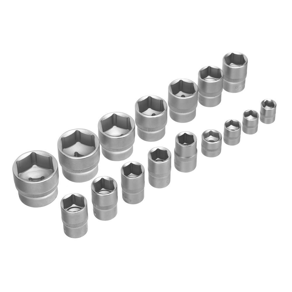 Набор инструментов, 1/2, 1/4, пластиковый кейс, 82 предмета Сибртех