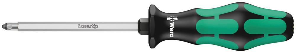 Отвёртка крестовая PZ 3 x 150 мм с шестигранным стержнем серия 355 SK PZ Wera WE-009343