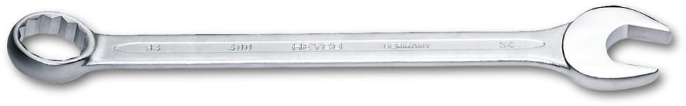 Ключ гаечный комбинированный 17 мм, Cr-V, хром, DIN 3113A, HEYCO HE-00400017082