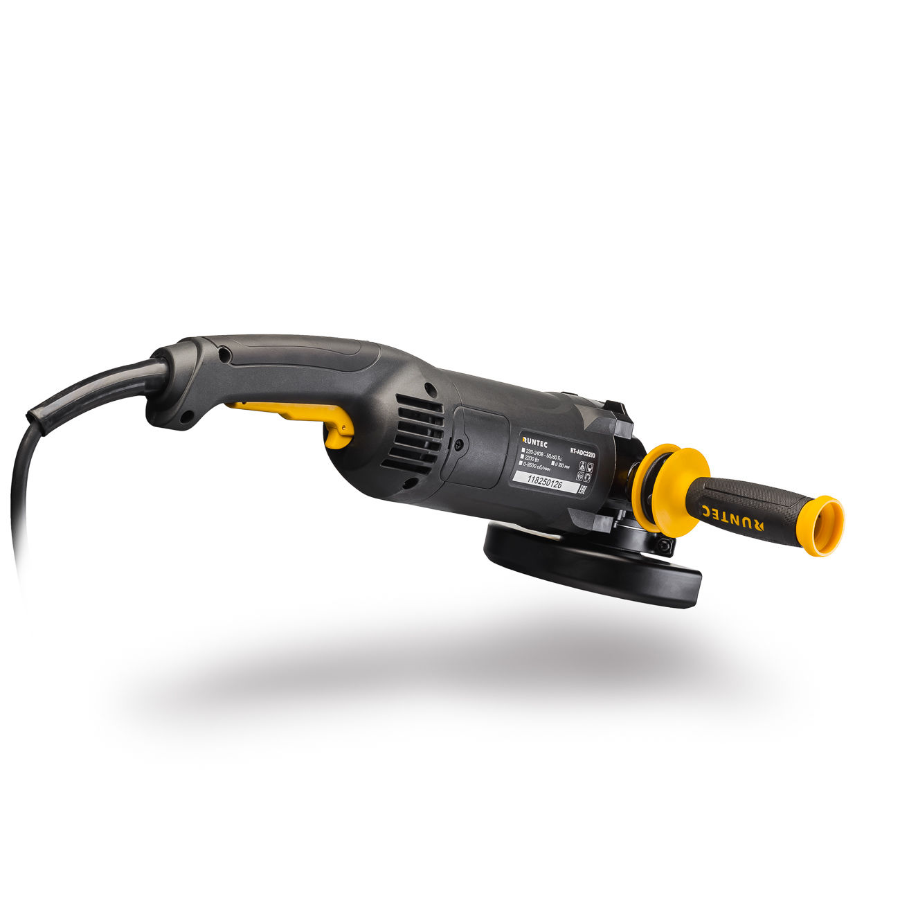 RUNTEC RT-ADC2210 Шлифмашина угловая RUNTEC 180 мм, 230В, 2200Вт (RT-ADC2210)
