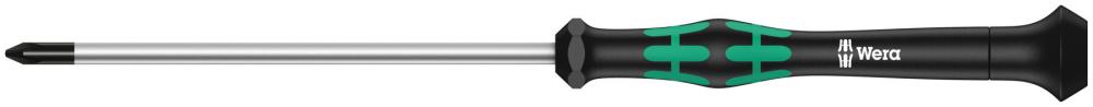 Отвёртка крестовая прецизионная PH 1 x 60 мм Kraftform Micro серия 2050 PH Wera WE-118023
