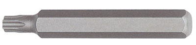 Бита, с шестигранным хвостовиком, 10 мм, T45, 75 мм, 1 шт, Licota, BTX37545
