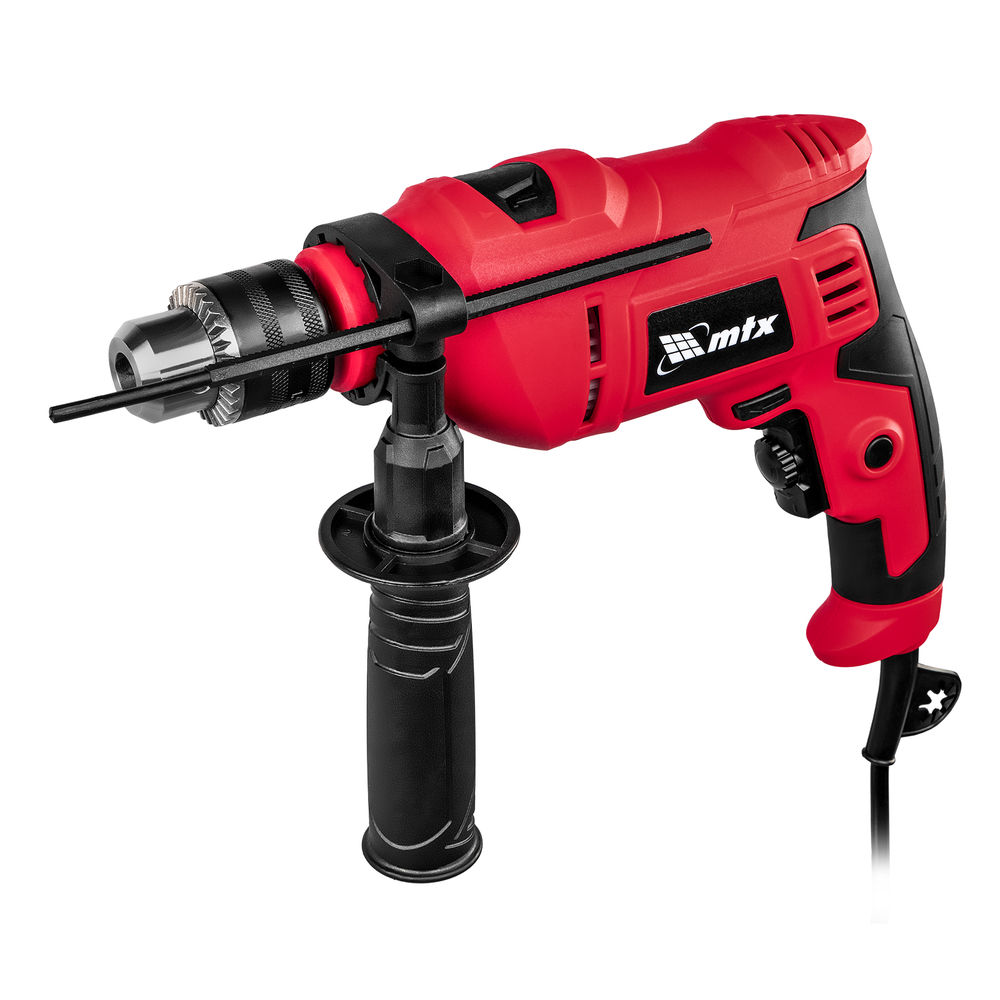 Дрель ударная MID-750, 750 Вт, 0-3000 об/мин, 0-48000 уд/мин MTX (26382)