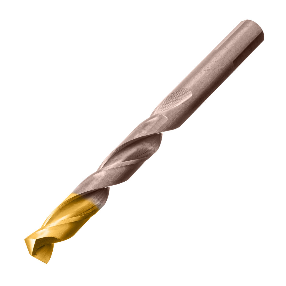 Набор сверл по металлу, 1-13 мм, Р6М5К8-TiN, Golden Tip, 25 шт Denzel (723010)