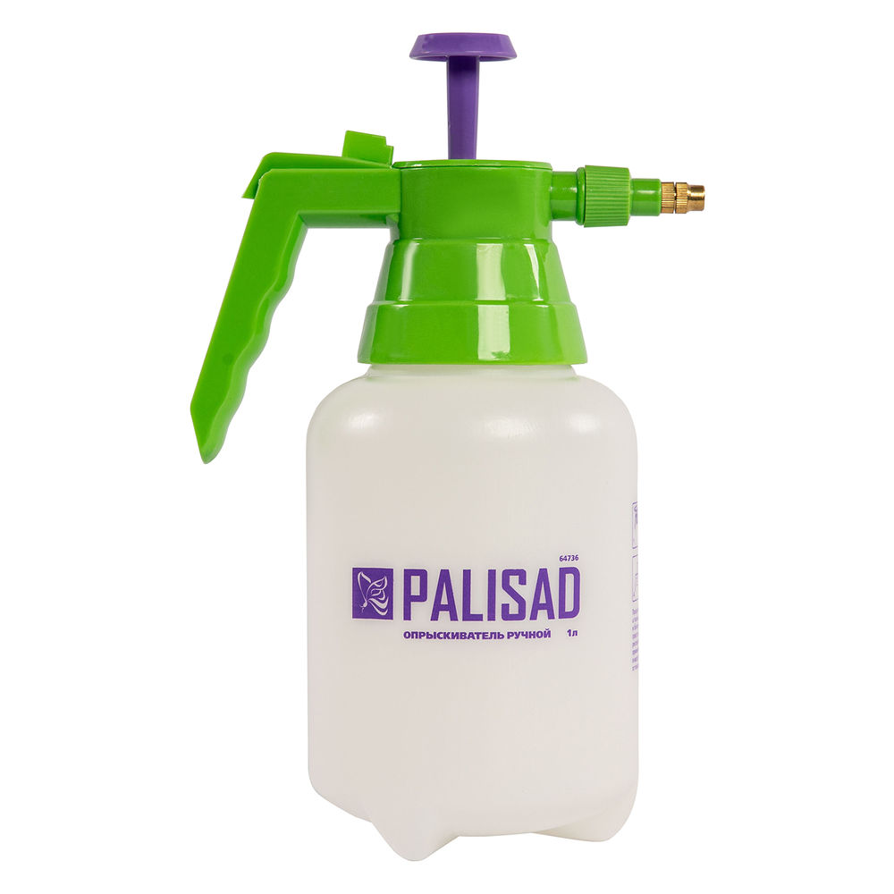 Опрыскиватель ручной 1 л, с насосом Palisad (64736)