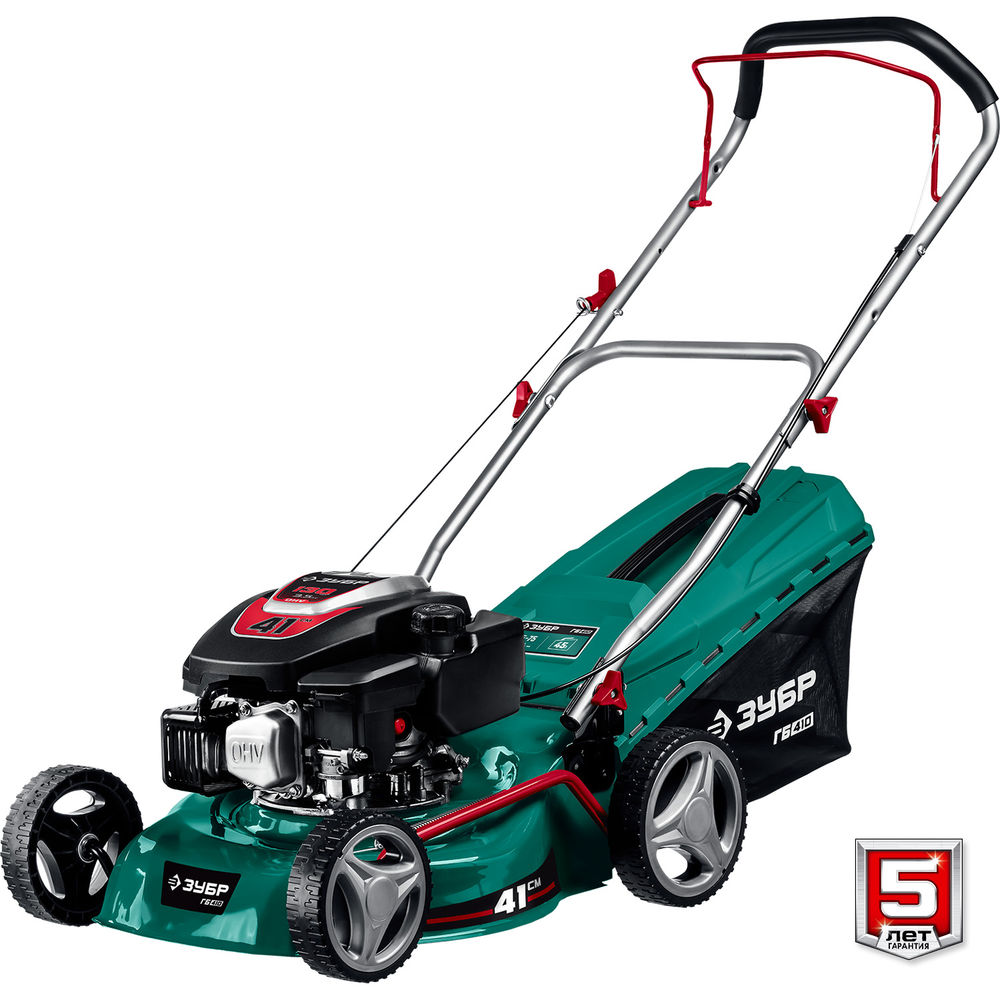 Газонокосилка бензиновая 410 мм 3.5 л.с. ЗУБР ГБ-410