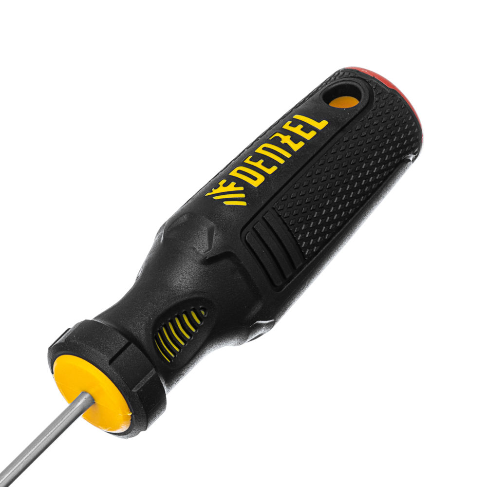 Отвертка, PH0х100 мм, S2, 3к рукоятка Denzel (121727)