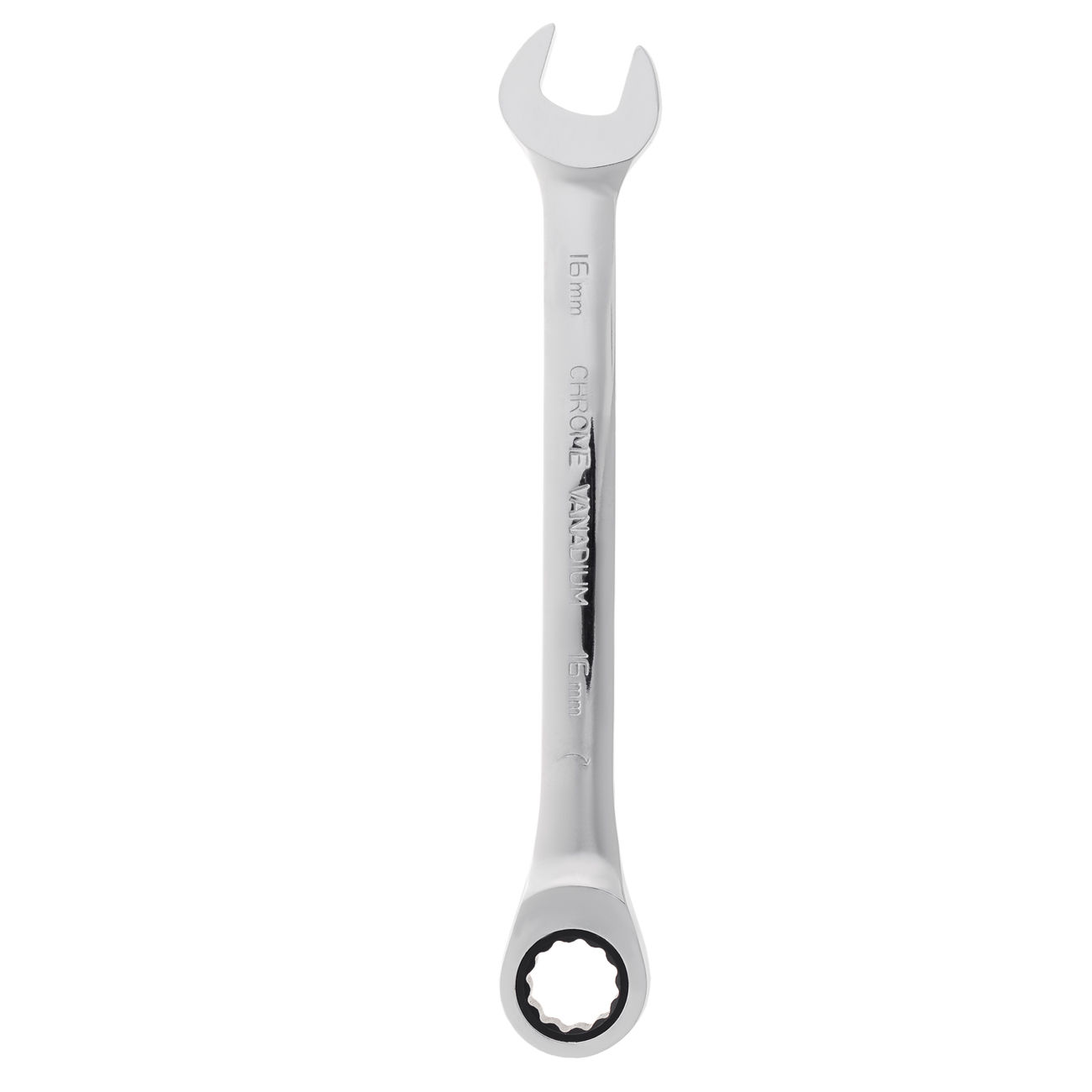 RUNTEC RT-WR16T90 Ключ комбинированный трещоточный RUNTEC CrV, 90 зубцов, 16 мм (RT-WR16T90)