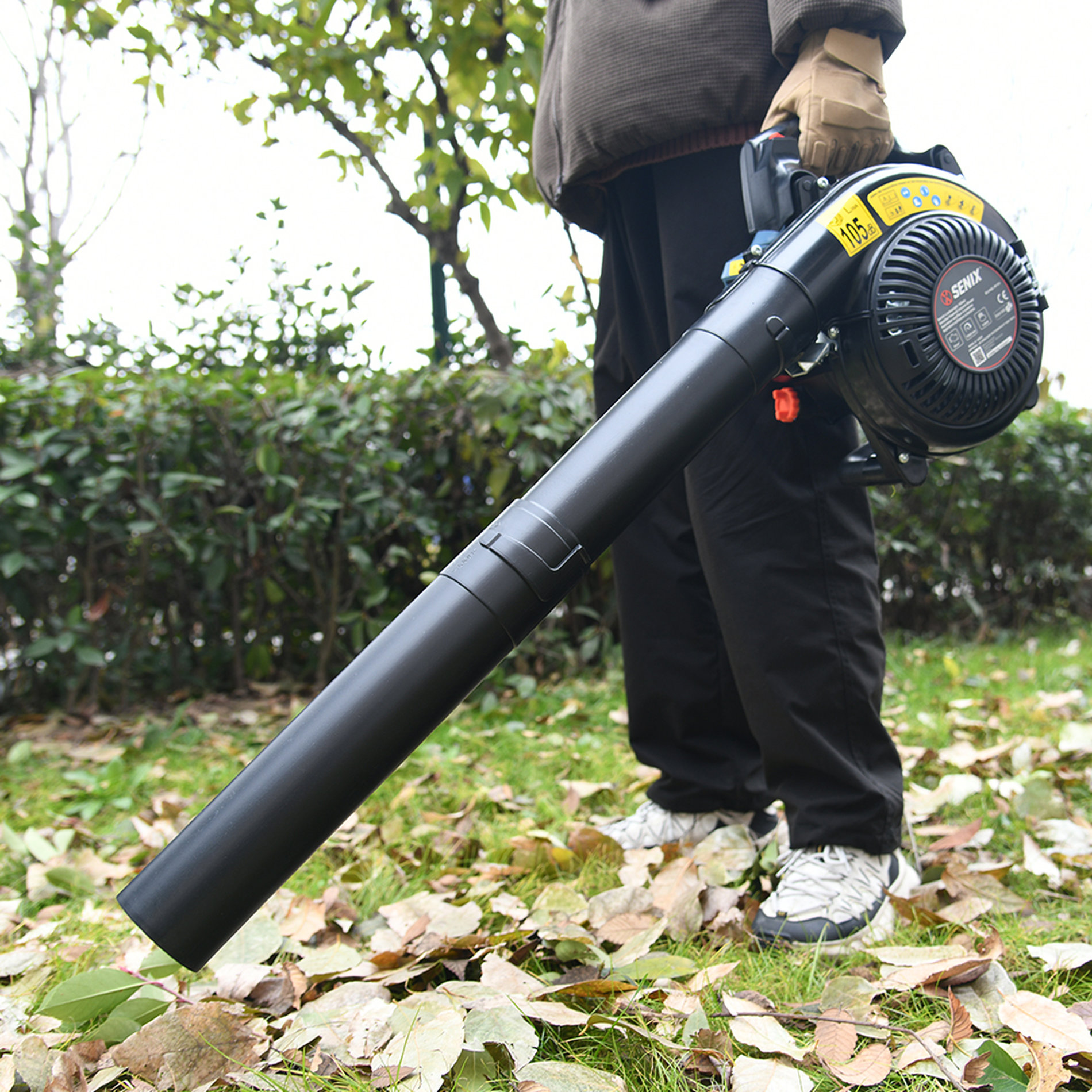 Воздуходувка-садовый пылесос бензиновая ,31 см3, 4-х тактная BLV4QL-M-EU