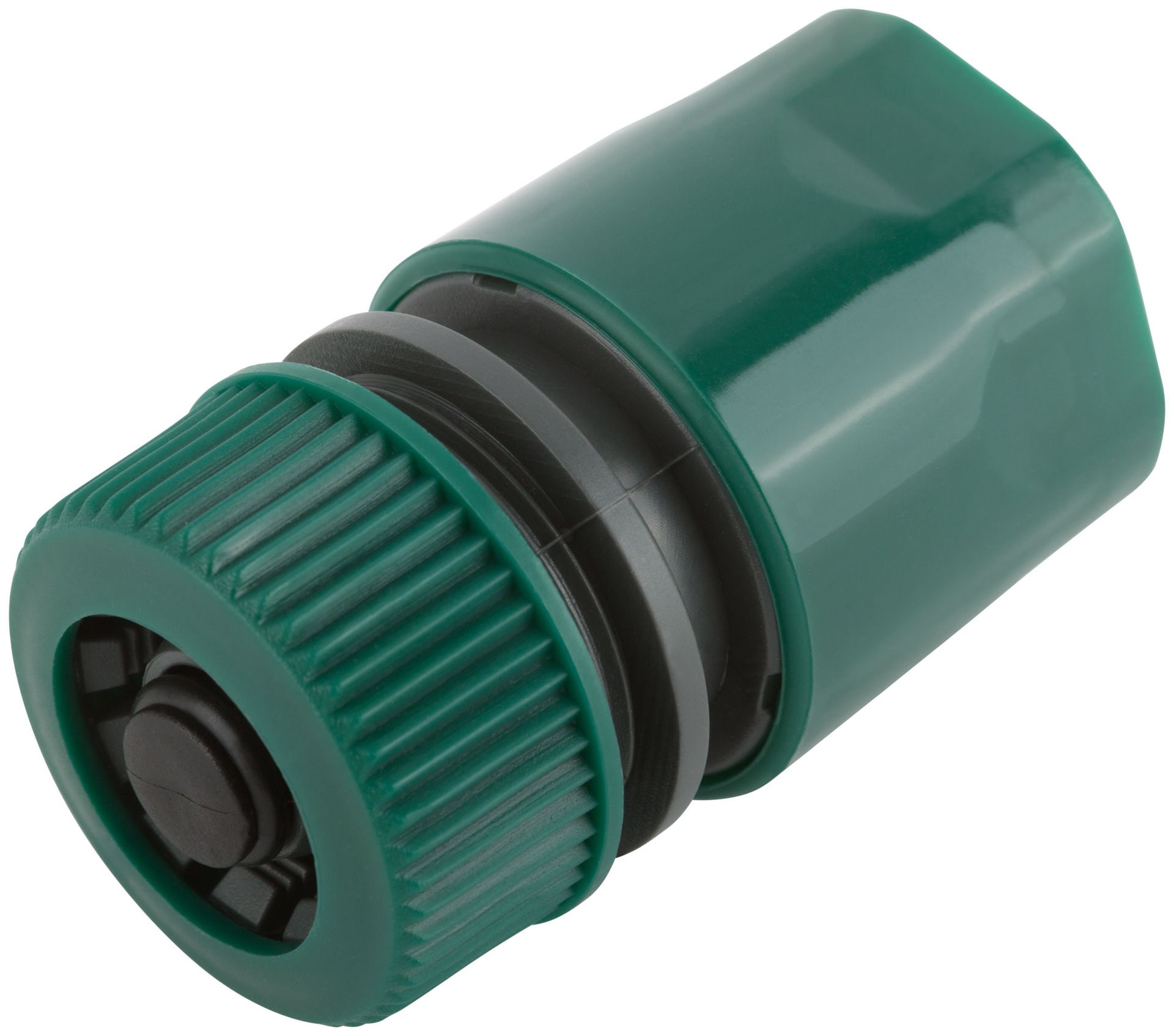 Соединитель пластиковый 1/2, автостоп (77405)