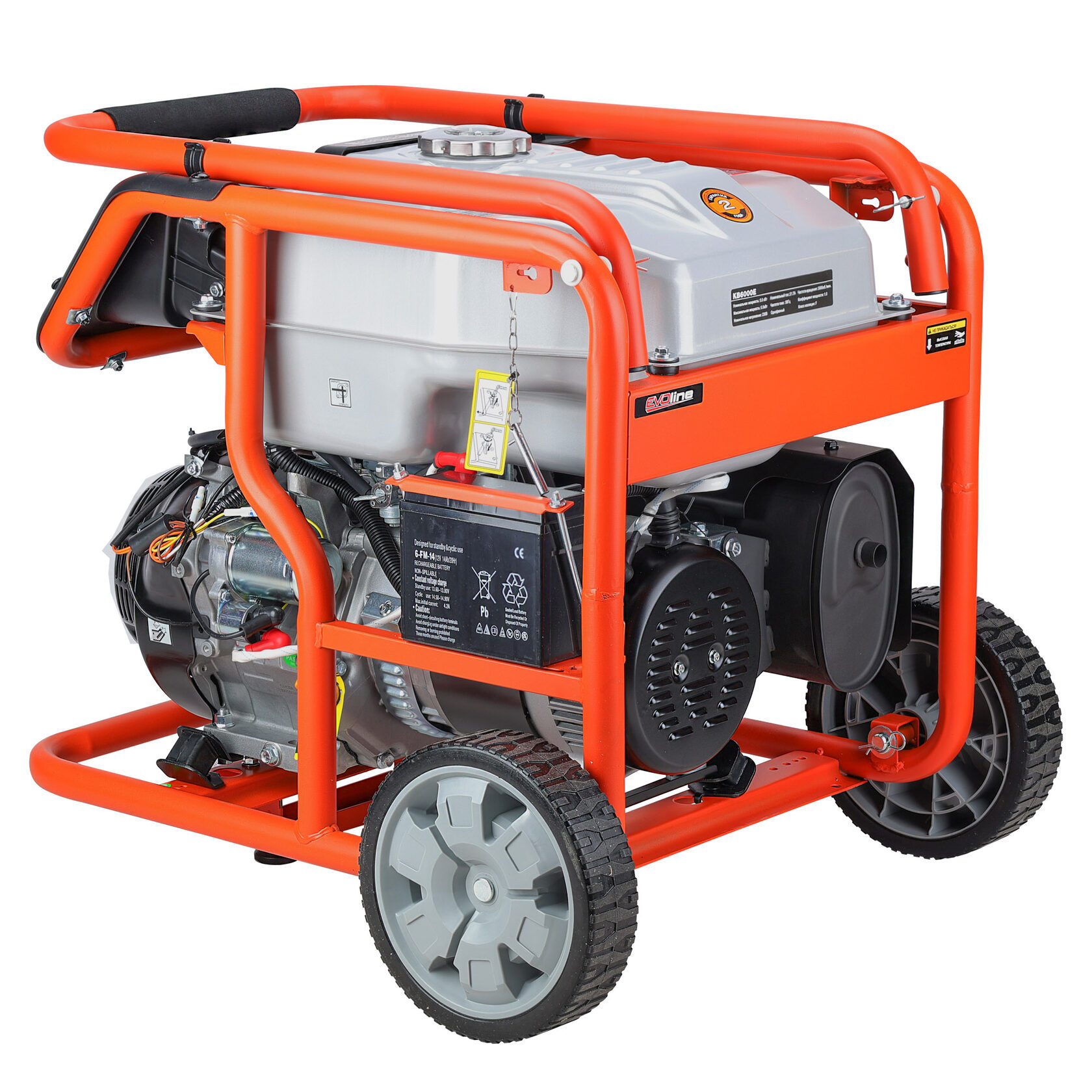 Генератор бензиновый EVOline KB 6000 E (произведено Zongshen)
