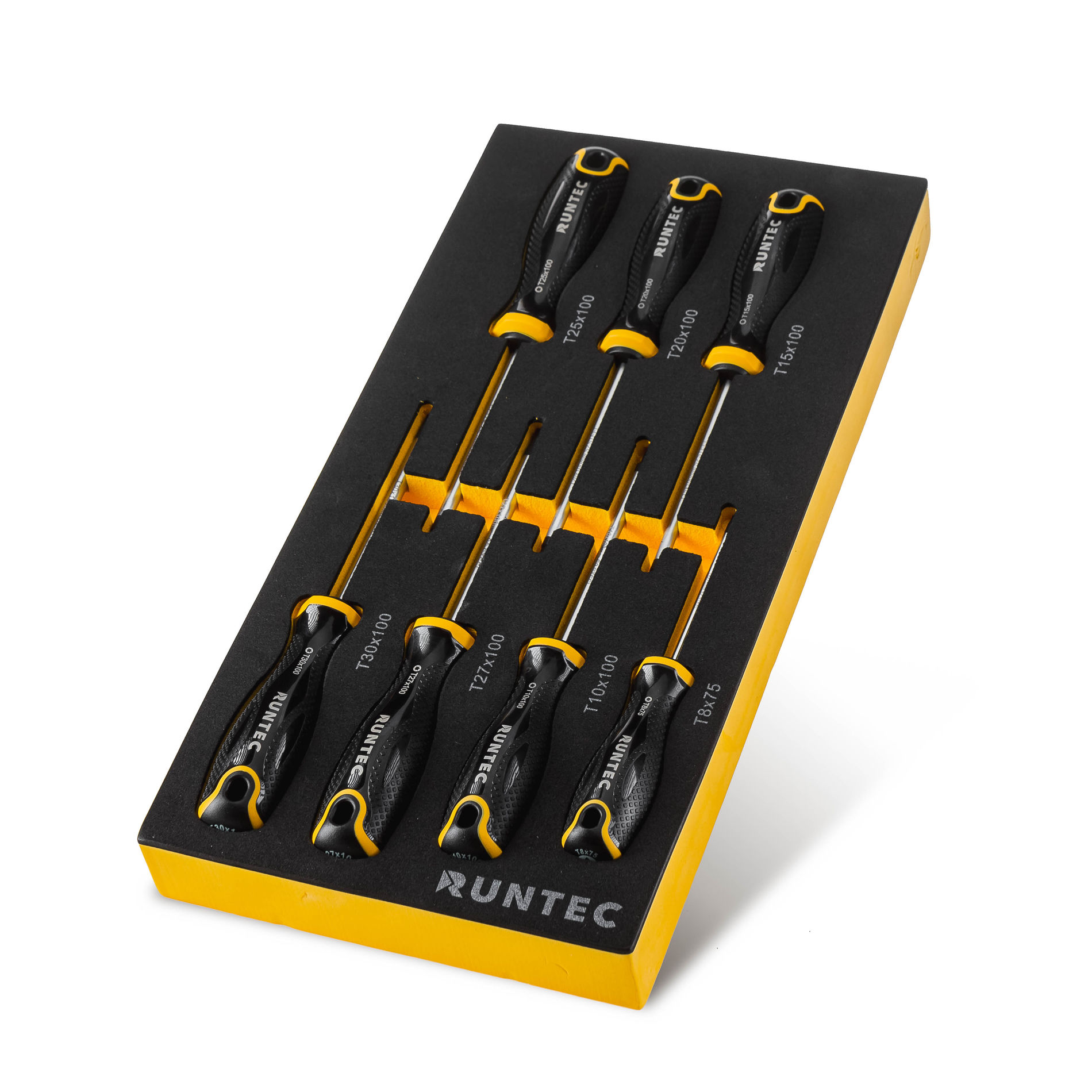 Набор отверток S2 TORX в ложементе EVA, 7 предметов RUNTEC RT-SD1TE7