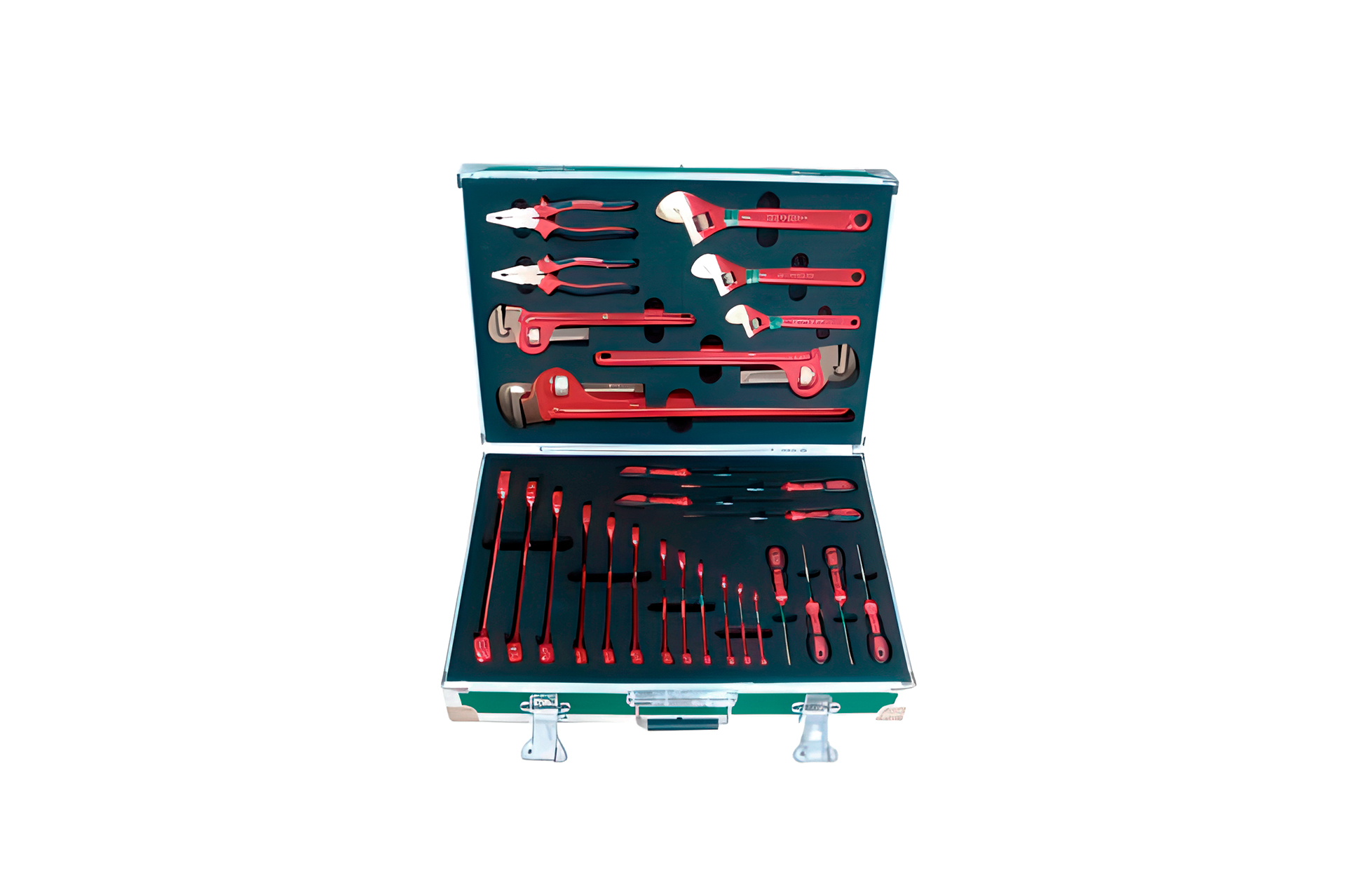 Набор взрывобезопасного инструмента (28 предметов) AlCu No.AA14-28, HORTZ