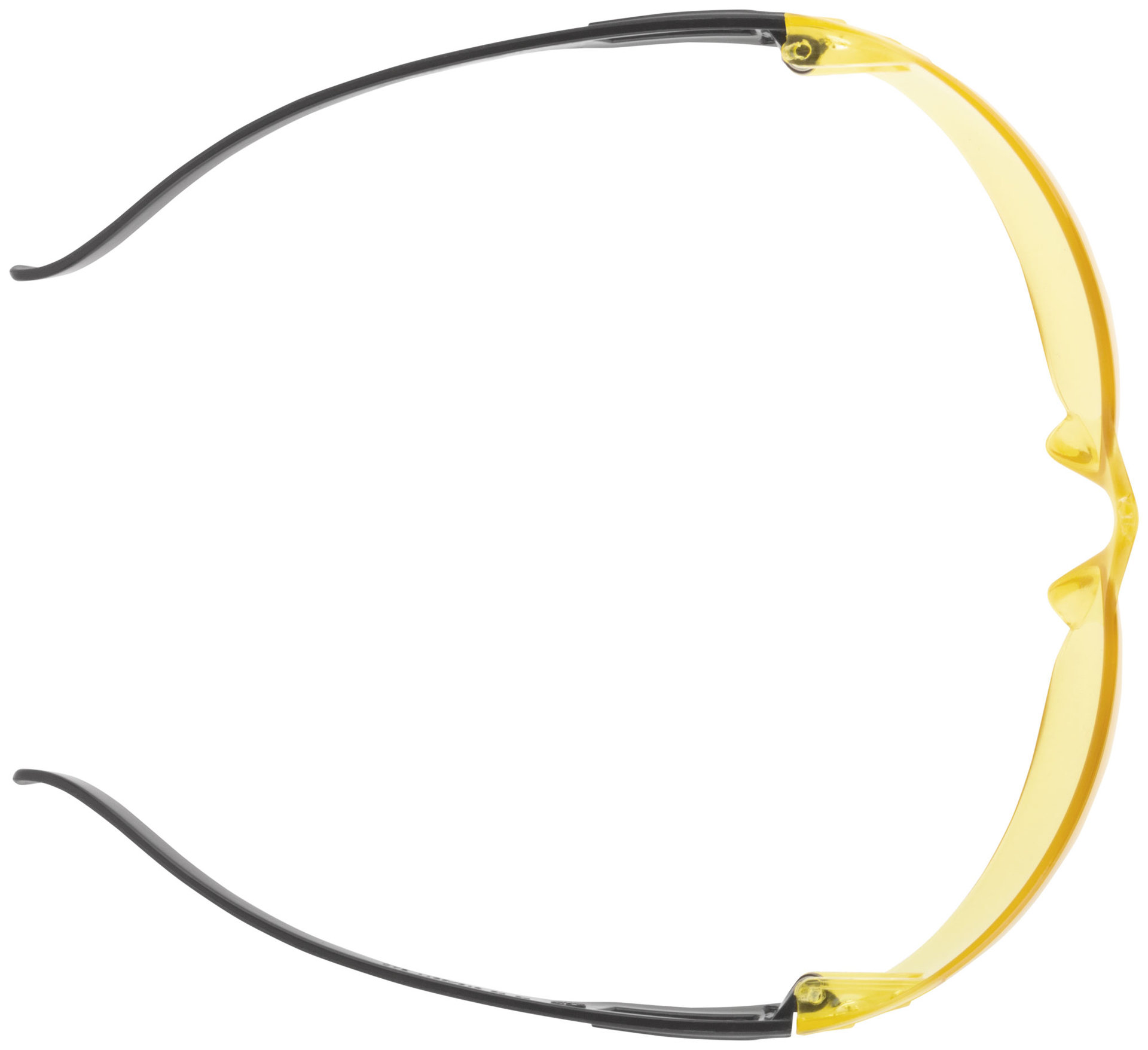 Очки защитные с дужками желтые (12215)