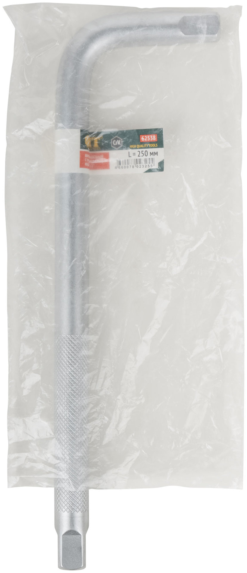 Вороток L-образный CrV 1/2 х 250 х 60 мм