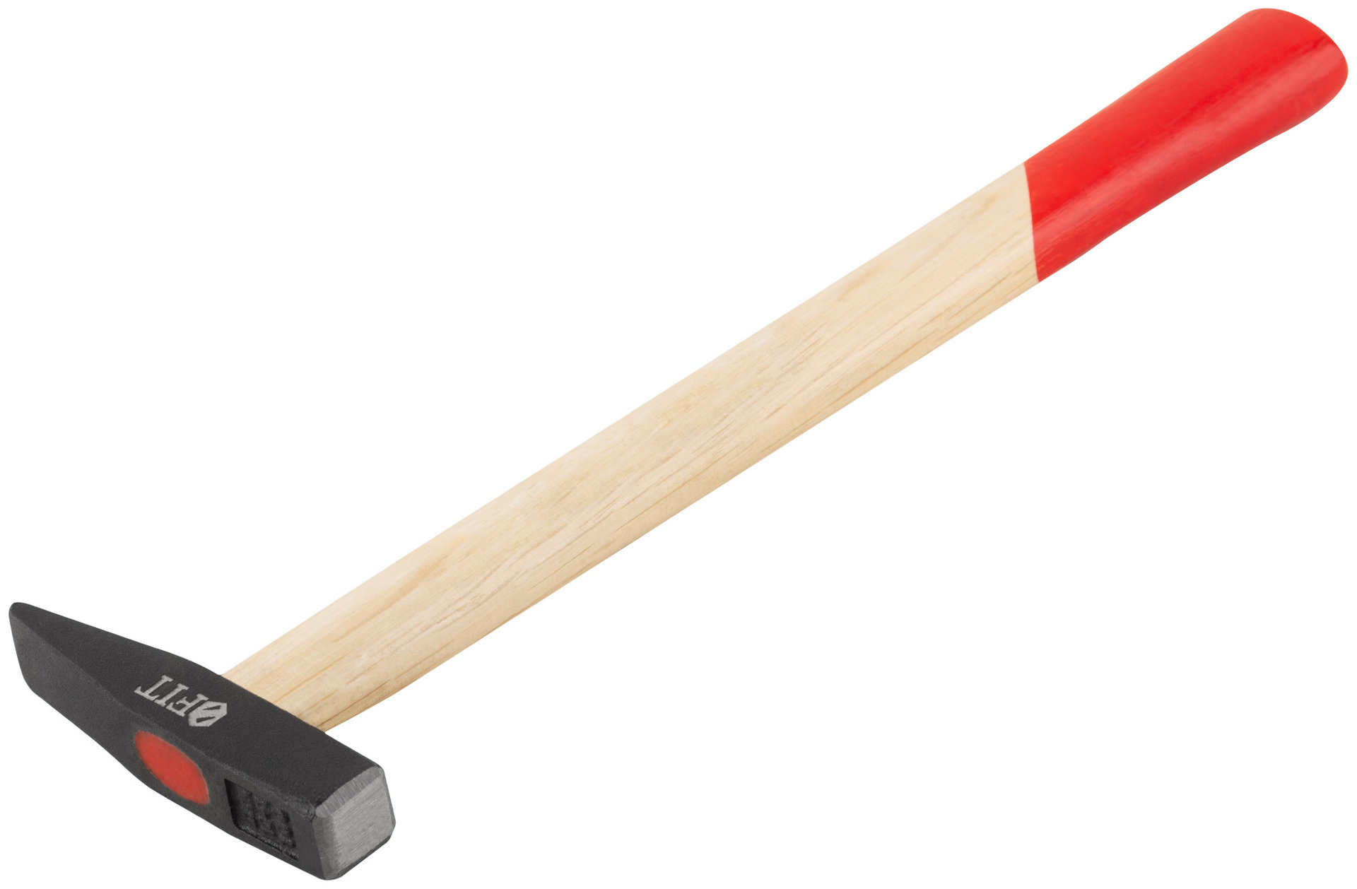 Молоток кованый, деревянная ручка 100 гр. (44201)