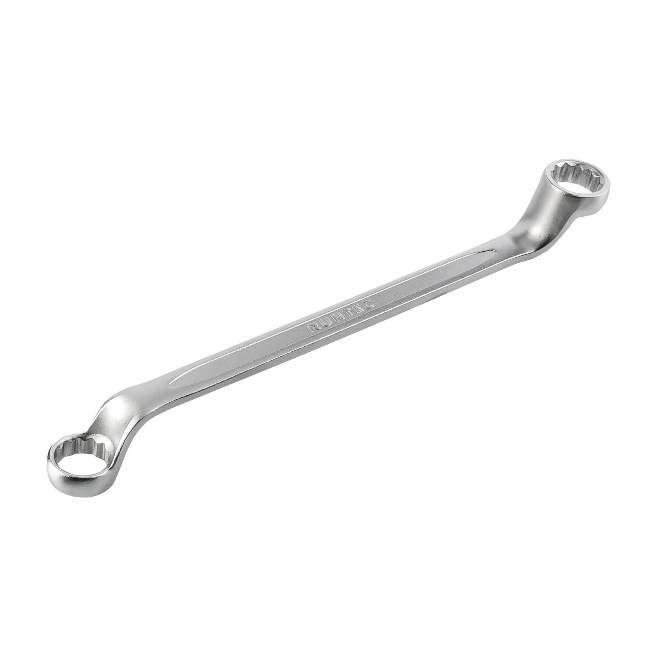 RUNTEC RT-WB30X32 Ключ накидной, двусторонний, изогнутый 75° RUNTEC CrV 30x32 мм (RT-WB30X32)