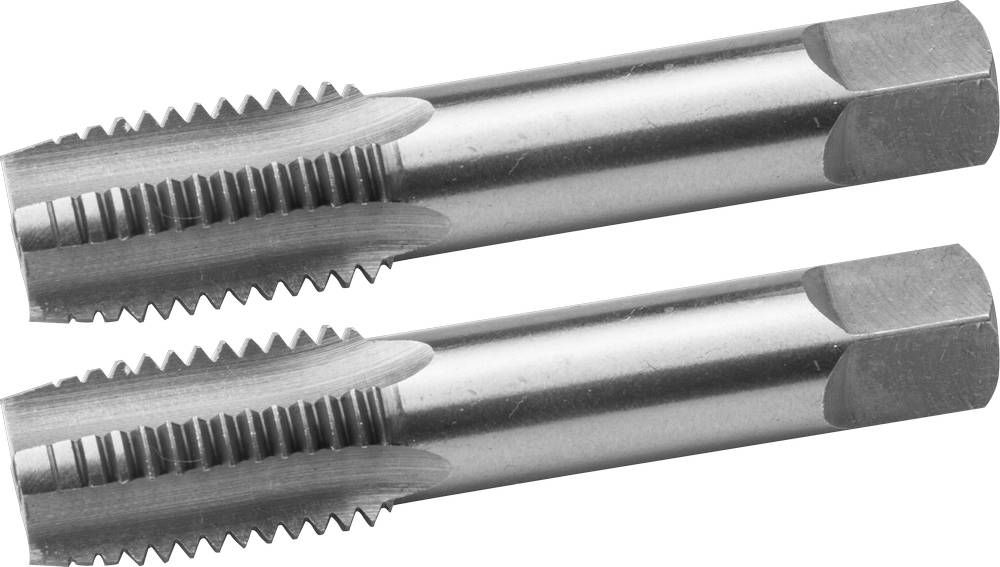 Комплект ручных метчиков сталь 9ХС ЗУБР М10 x 1.5 мм 4-28006-10-1.5-H2