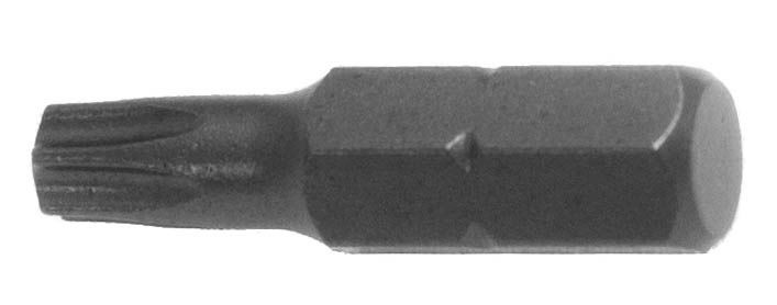 Бита, с шестигранным хвостовиком, 1/4, T15, 25 мм, усиленная, 1 шт, Licota, S3TX102515