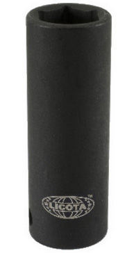 Головка, 1/2, 10 мм, торцевая, 6-гранная, ударная, глубокая, Licota, A4010L