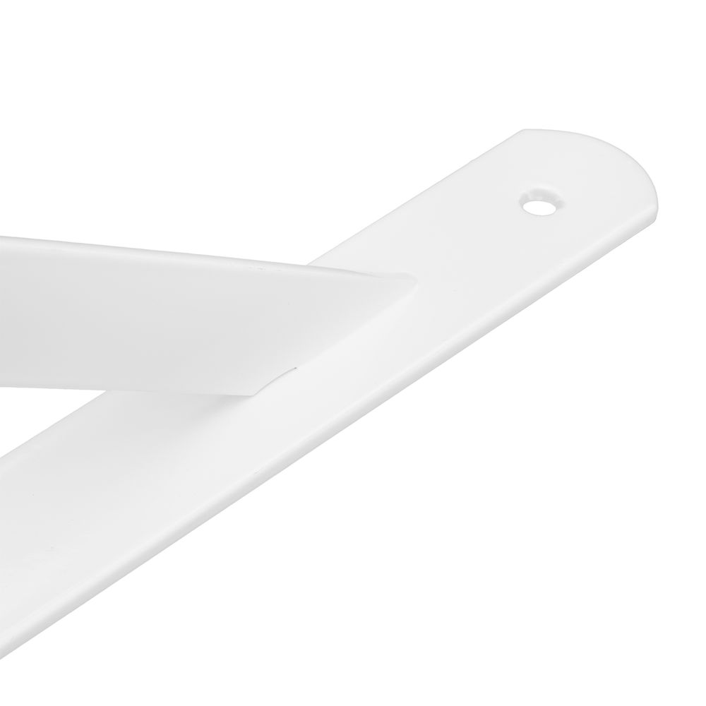 Кронштейн усиленный, 250 х 200 х 30 х 4 мм, белый Сибртех (94045)