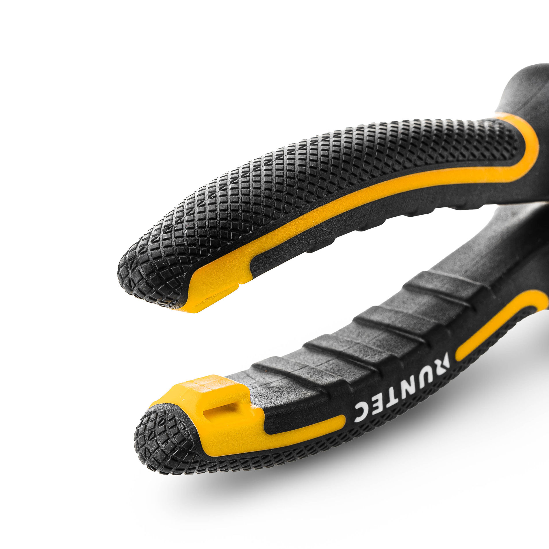 Длинногубцы изогнутые 200 мм RUNTEC RT-PLR03200