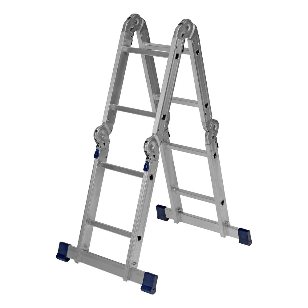 Лестница шарнирная алюминиевая, 4 х 2 ступени, Сибртех (97879)