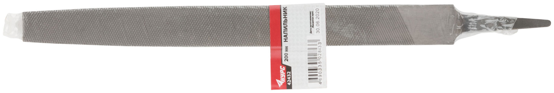 Напильник плоский 200 мм (42432)