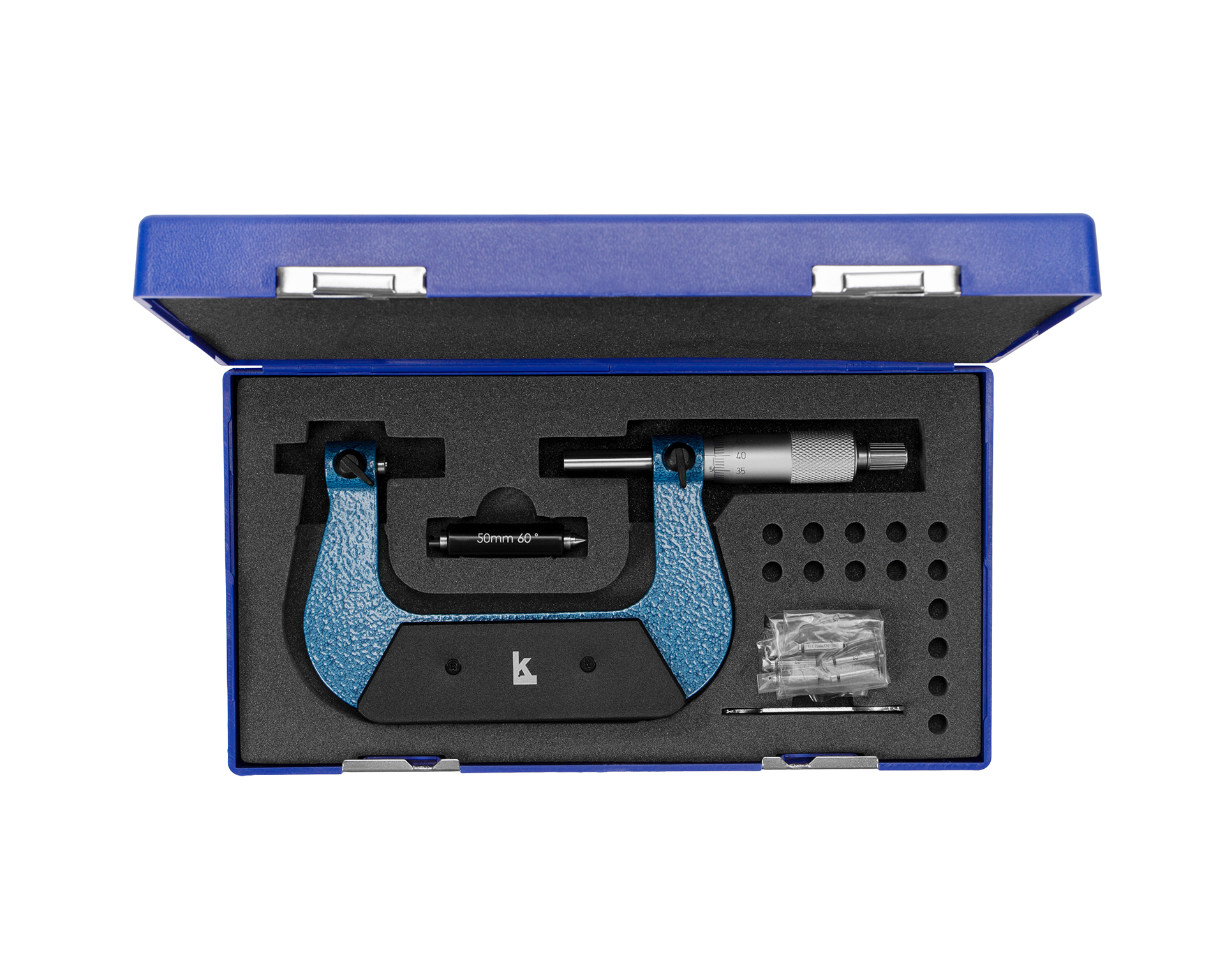 Микрометр резьбовой МВМ 50-75 0,01 КЛБ