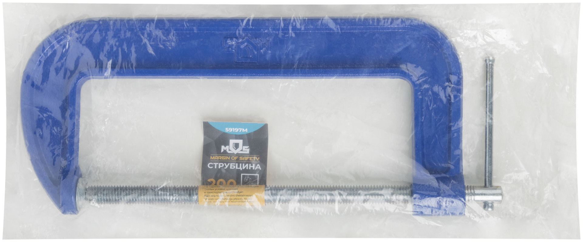 Струбцина тип G 200 мм (59197М)