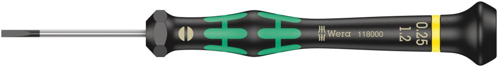 Отвёртка шлицевая прецизионная 0.35 x 2.5 x 40 мм SL Kraftform Micro серия 2035 Wera WE-117997